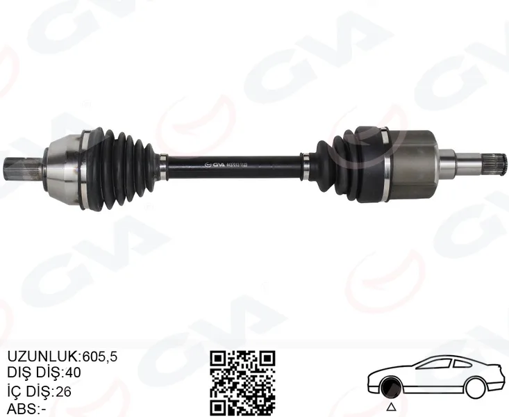 Ön Aks Komple Sol Ford Mondeo 2.0 Tdci-1.6 Tdci 2007-2014 Galaxy 2.0 Tdci 2007-2014 S - MAX2.0 Tdci 2007-2014 Volvo S60 2 D3-D4-D5 2012-2015 S80 2 2.5 T -2.0 Tdci -2.4 D - D5 V60 D3 - D4-D5-2.4 D5 V70 3 D3 -2.0 D