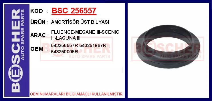 Amortisör Üst Bilyası Fluence - Megane 3 - Scenic 3 - Laguna 3 (2 Adet)