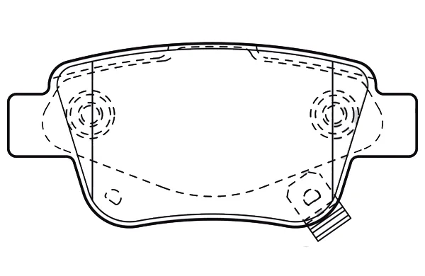Fren Balatası Arka Toyota Avensis 1.6L 3ZZFE Vvti ZZT250 2003-2008 2.0L 1AZ - FE 1AZFSE AZT250 2003-2008