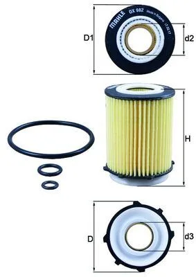 Yag Filtresi Mercedes M270 M274 W204 W205 W176 W177 W246 W212 W213