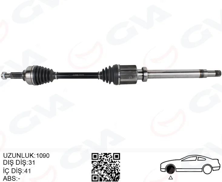 Aks Komple Sağ Ön Ford CUSTOM 2012 2.2 Tdci Kısa Şase