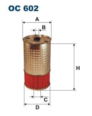 Yag Filtresi Mercedes OM601 OM602 OM603 W201 W202 W124 W140