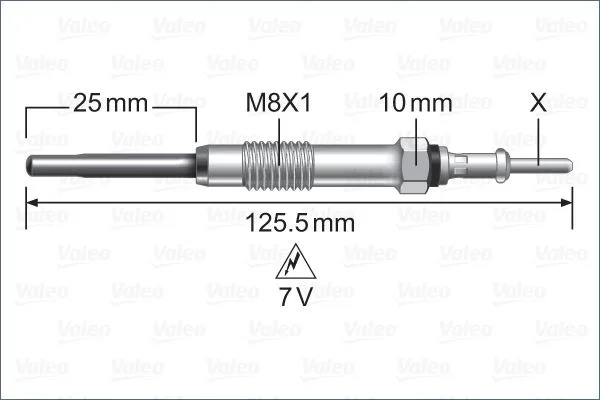 Kızdırma Bujisi Land Rover 306DT Discovery L319 L462 Range Rover L405 L320 L494 L560 . Jaguar XF X25 0 XJ X351