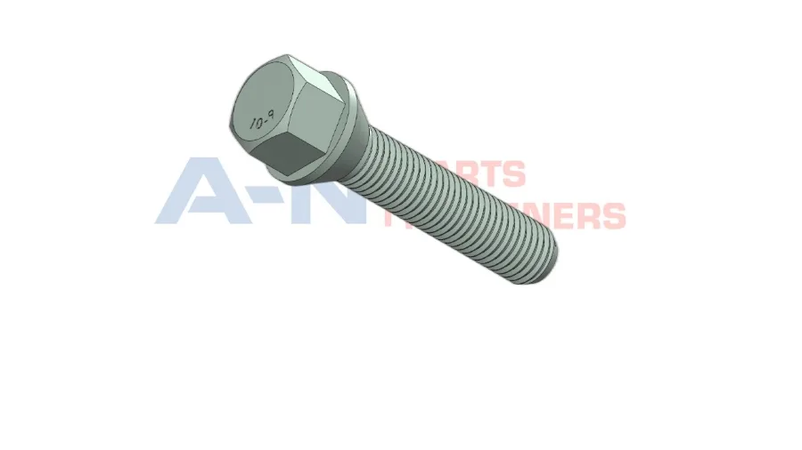 125050 BV004-K03 Bijon Civatası Çelik Jant Galvaniz Renault - Skoda M12X1.50X50 (20 Adet)
