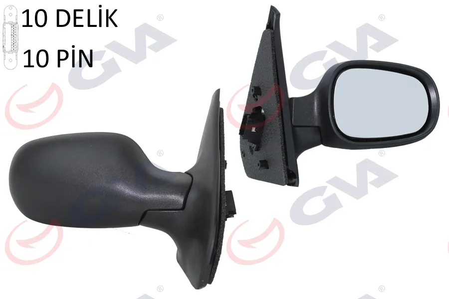 Diş Dikiz Aynası Sağ Symbol 2000 Elektrikli Konveks 3 Fiş VM-136EHSR