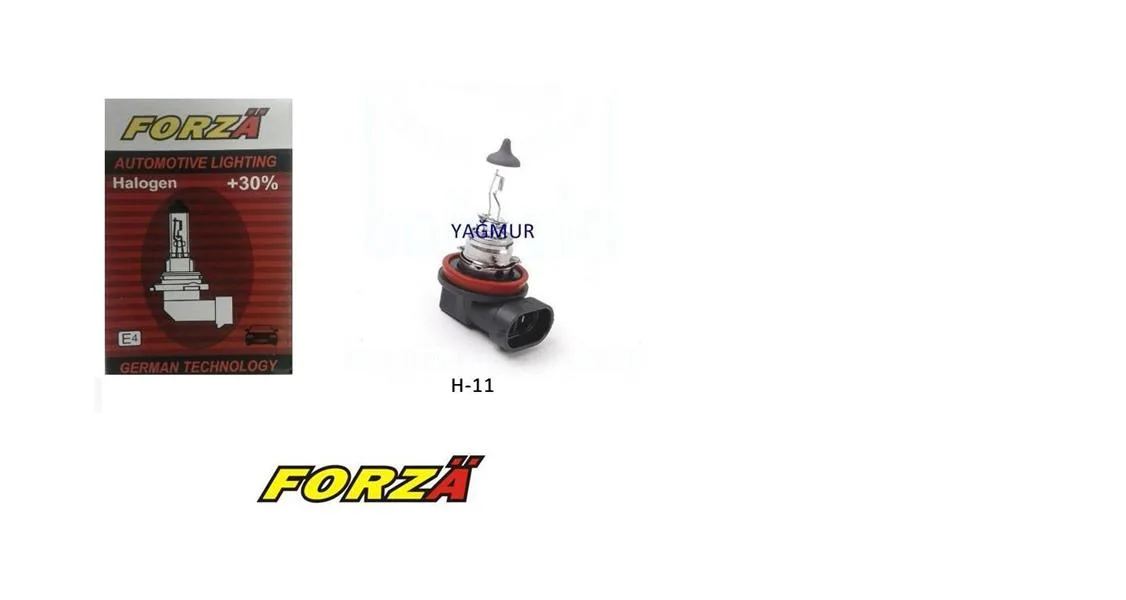 Halogen Ampül H - 11 12V.55W 30 Fazla (10 Adet)