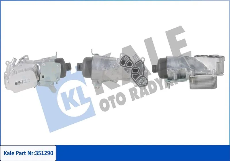 Yağ Soğutucusu Komple Ford - Peugeot - Citroen 2002 Focus - Courier - Fiesta-206 208 301 308 307 2008 3008 PA Rtner C3 C4 BERLINGO 1.4-1.5-1.6 Tdci Plakalı