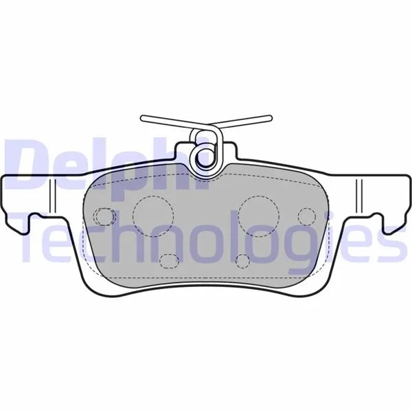 Arka Fren Balatası P308 2 1.2 Vti-1.2 THP-1.6 HDİ-2.0 HDİ 2013 Fren Diski Çapı 249MM İçin