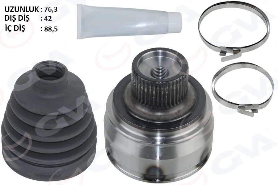 Aks Kafası Diş A4-A5 1.8 TFSİ-2.0 TFSİ-2.0 TDİ 2008 Caba - Cdha - Cabb - CDHB - Caeb - CDNC - CGLC 1.8 TFSİ-2.0 TFSİ-2.0 TDİ