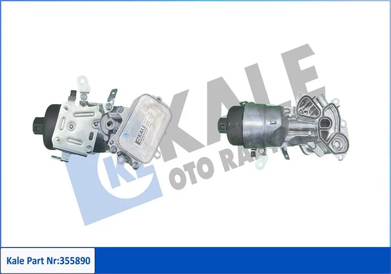Yağ Soğutucu Komple Kütüklü Crossland - Grandland - Comboe - P208-P301-P308-P508-P2008-P3008-P5008-PARTN Er - BERLINGO - EXPERT - NEMO - Rifter - Bipper - C3-C4-DS3-DS4-DS5-PROACE 1.6 HDI - Bluehdi