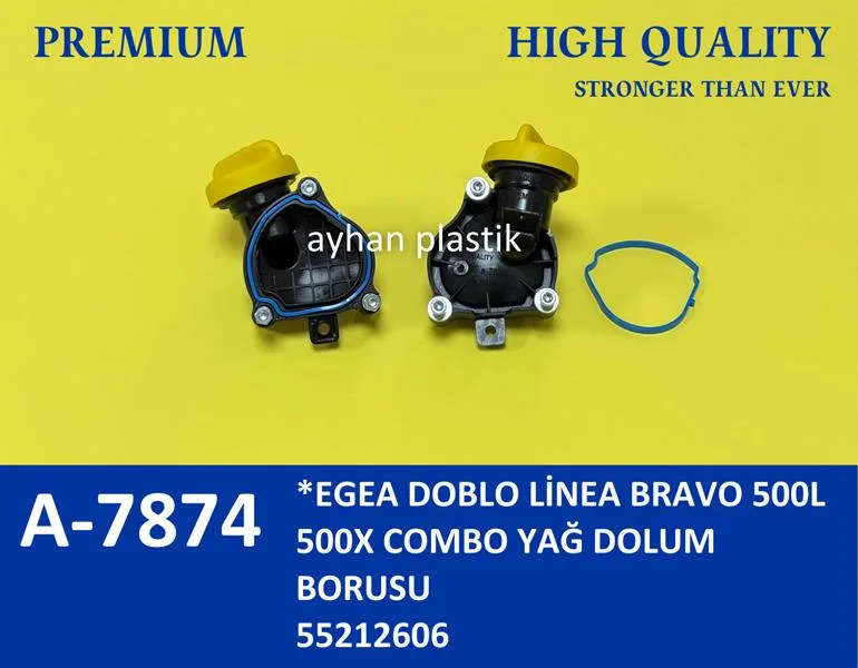 Yağ Dolum Kapağı Sportu Komple Egea - Linea - DOBLO - Bravo - Giulietta 1.6 Mjet 2010