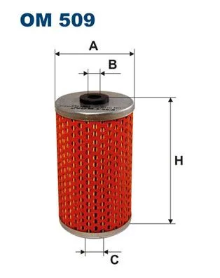 Yağ Filtresi Mercedes M102 W201 W123 S123 C123 W460 W461 W463 B601 B602
