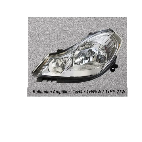 Far Sağ Renault Symbol 2 2008 Elektrikli Motorlu H4