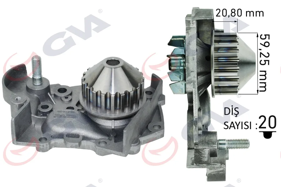 Devirdaim R19-R9-CLIO - Exp 1.4 Enj. E6J - E7J PA412