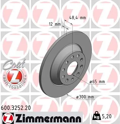 Fren Diski Arka VW Golf 7 2013-2020 Arteon 2017-2020 Passat B8 2015-2020 Tiguan 2016-2024 Skoda Kodiaq 2016 Superb 3 2015-2024 Seat Tarraco 2018-2024 Audi Q3 2019 A3 2014-2020 (2 Adet)