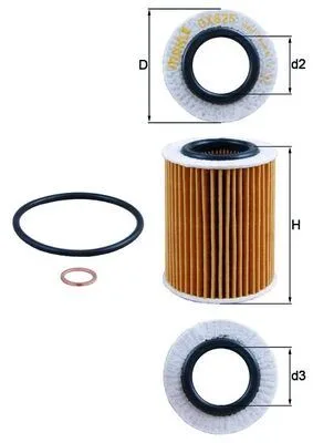 Yag Filtresi BMW N13 F20 F21 F30 F31 F35