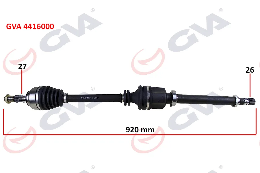 Komple Aks Sağ Kangoo 3 2008 1.5DCİ 921MM