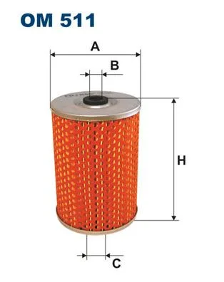 Yag Filtresi Mercedes M110 M116 M117 W126 W116 C126 R107 C107