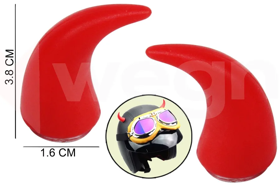Direksiyon ve Kask Üstüne Takılan Boynuz Aparatı Kırmızı