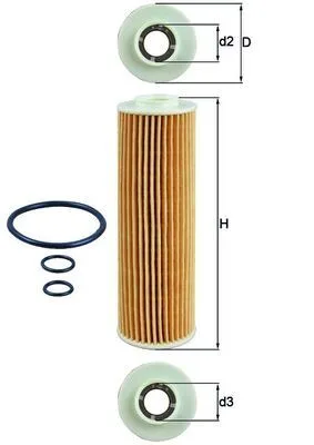 Yag Filtresi Mercedes M271 EVO W204 S204 C204 W212 S212 C207 R172