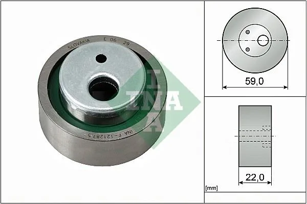 Eksantrik Gergi Rulmani BERLINGO 1.4-SAXO 1.4-1.6-P106 1.3-1.4-P206 1.4-P306 1.4-PARTNER 1.4 1996