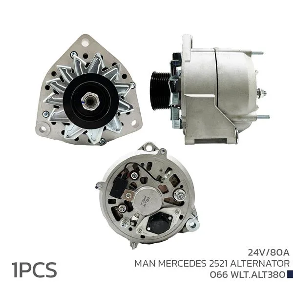 Alternatör Sarj Dinamosu 24V 80A Man Mercedes 2521