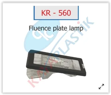Plaka Lambasi Megane 3 - Fluence - Scenic 2 - Captur - Logan 2 - Latitude - Duster - Logan MCV 2 - Lodgy