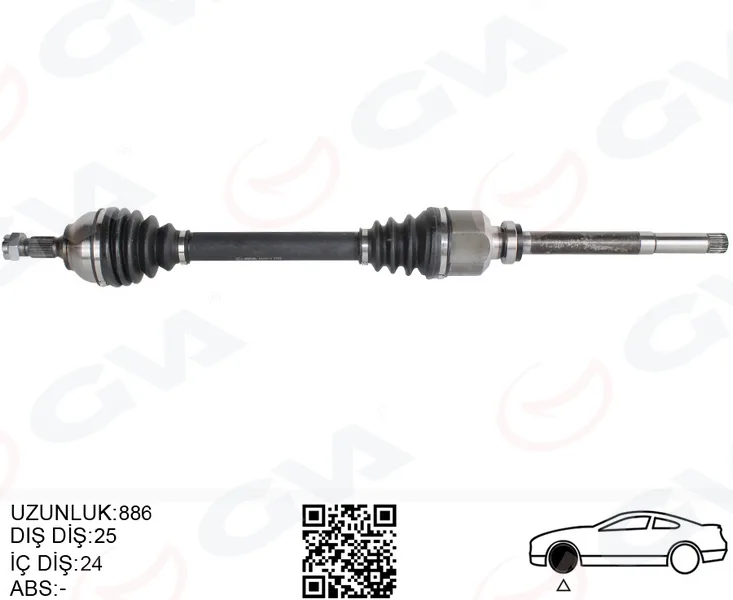 Komple Aks Ön Sağ Psa 301 1.6 HDI 100 PS Euro 6 2018