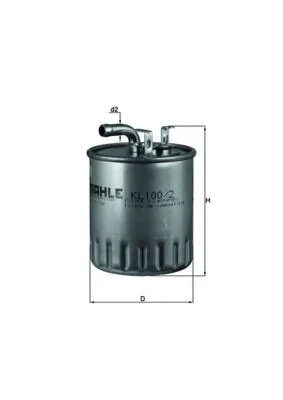 Yakit Filtresi Mercedes OM668 OM611 W168 W414 W638 B901>B905