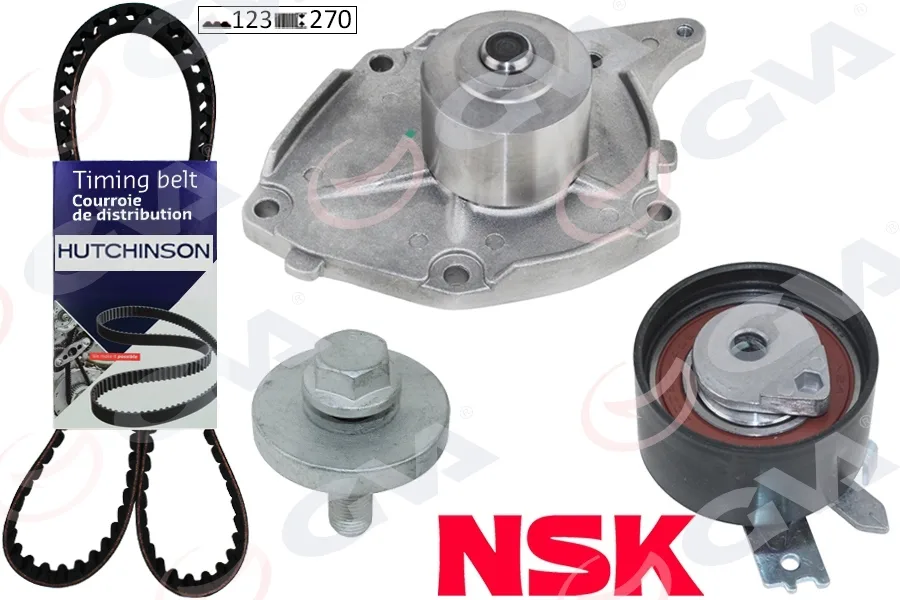 Su Pompalı Triger Seti 123 Dis 27MM Clio 2 2001-2006 Megane 2 2004 Kango 2001 Micra 3 2004 Duster 2010 1.5 DCI K9K Euro 3 Euro 4
