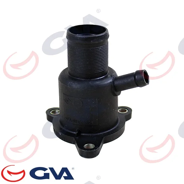 Termostat Yuvası Flanşı Clio - Kangoo - Megane - Dacia Logan 1.4-1.6 K4J - K4M Plastik / Borulu