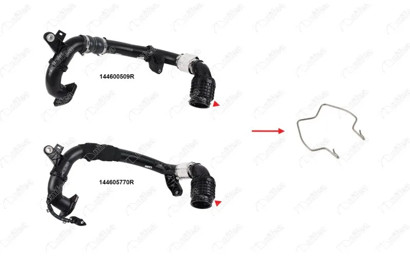 Turbo Borusu Kelepcesi Renault TRAFIC 3 2019 2.0DCİ M9R (5 Adet)