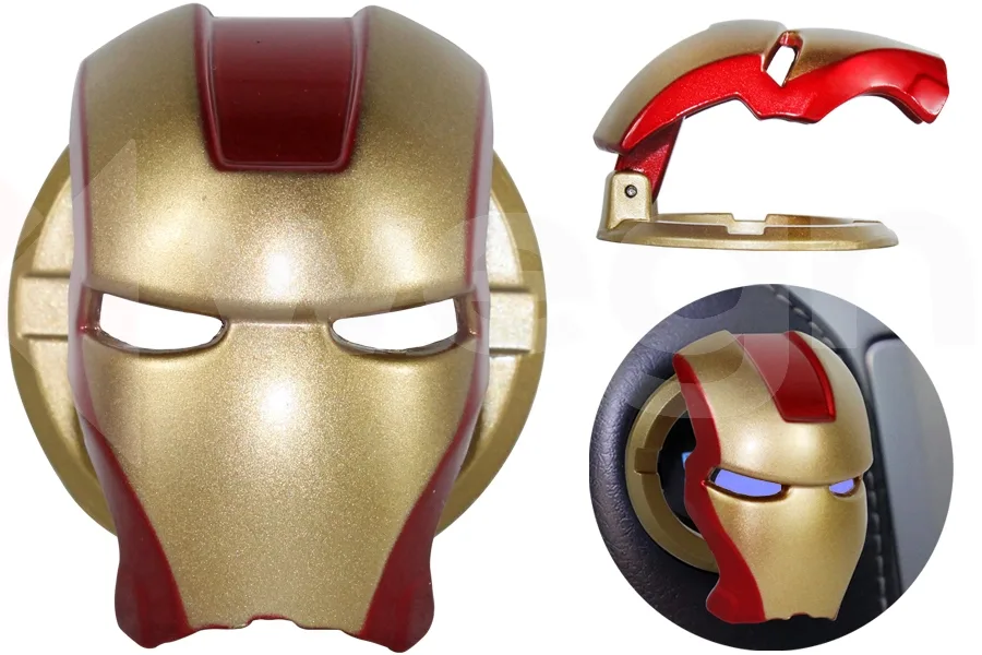 Iron Man Start Stop Koruyucu Kapak Orijinal Renk Sari - Kırmızı