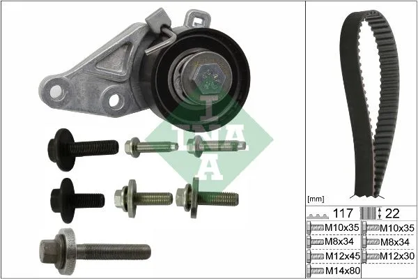 Triger Seti Ford Focus - Fiesta - Cmax 1998 1.25-1.4-1.6 Zetec 100 PS 121 3 1.25 1996-2004 Volvo S40 2 1.6 2005-2012 V50 2005-2012 Mazda 2 1.25 / 1.4 / 1.6 2004-2012 KTB286