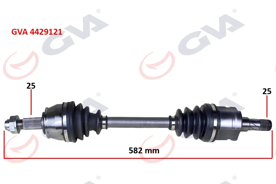 Aks Mili Komple Sol Linea 1.6 MJT 2007 FIORINO 1.3 MJT A / T 2008-2013 İç Aks Kafalı
