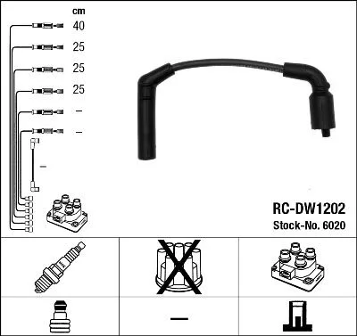 Buji Kablo Takimi Set Chevrolet AVEO - Kalos 1.2 8V Matiz - Spark 1.0 8V