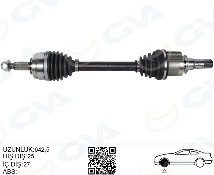 Komple Aks Sol Renault Megane 4 2015 1.3 Tce 1.5BLUEDCİ DW5-7 İleri Otomatik
