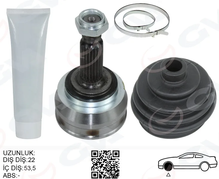 Aks Kafası Seti Diş Skoda FAVORIT 1.3 1989-1997 Felicia 1.3-1.6-1.9D 1994-2001