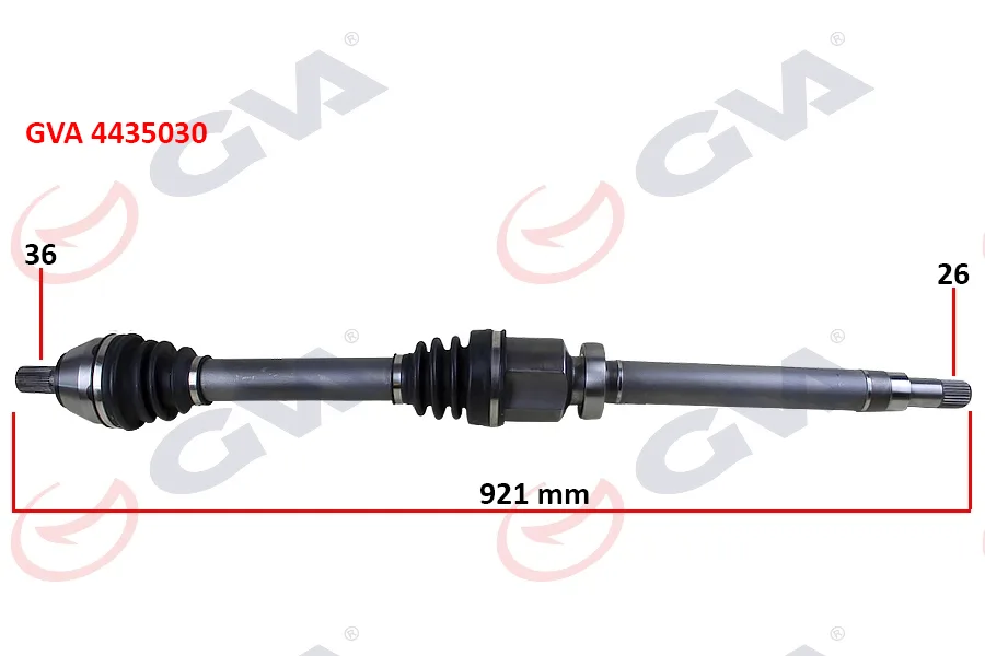 Ön Aks Komple Sağ Ford Focus 2 1.6TDCİ 2004-2011 Cmax 1.6TDCİ 2007-2011 Volvo S40 2 2004-2012 S40 2 544 2005-2012 V50 545 2005-2012 1.6D-1.8-2.0D 26X36X921MM