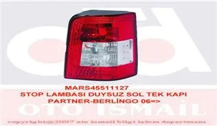 Stop Lambasi Duysuz Sol Tek Kapi PARTNER - BERLINGO 2006