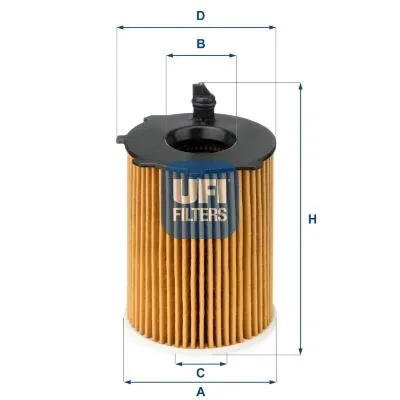 Yağ Filtresi PARTNER - BERLINGO - Fiesta - Focus - C - Max - Fusion - P206-P207-P208-P301-P307-P308-P407-P2008-P30 2008 P5008-Bipper - Jumpy - Xsara - EXPERT - NEMO - C1-C2-C3-C4-C5-DS3-DS4-DS5 1.4-HDI-1.6HDI