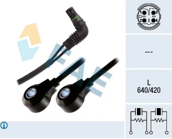 Vuruntu Sensoru BMW M62 N62 S62 E39 E60 E38 E65 E66 E67 E53 E70