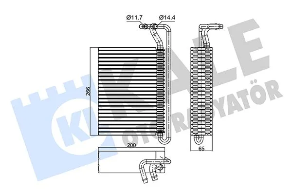Evaporator BMW E46 E83