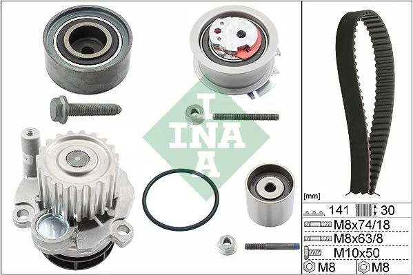 Devirdaimli Triger Seti Passat - Jetta - GOLF5-Octavia - Toledo - A3-A6 2.0 TDI 2004-2006 BKP - BKD - Bre - BLB - BMR