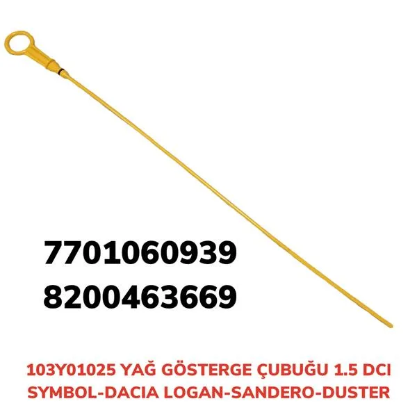 Yağ Gösterge Çubuğu Clio - Symbol 2010 Dizel (5 Adet)
