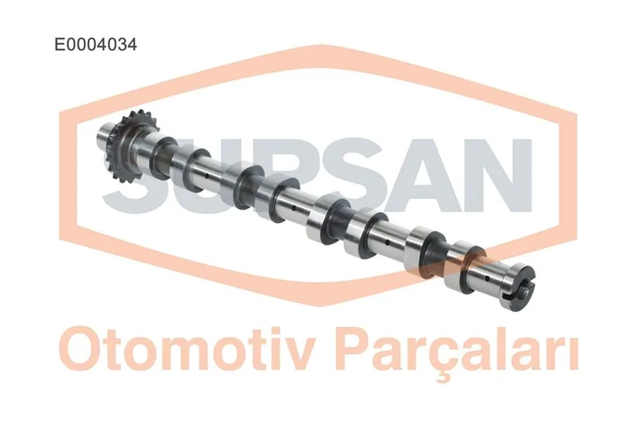 Eksantrik Mili Egsoz PARTNER - BERLINGO - P206-P207-P307-P308-P3008-P407-P5008-C2-C3-C4-C5-JUMPY Fiesta 2002-2008-FOCUS 2 2004-2011 Fusion 2004-2014-VOLVO S40-S80-V50-V70 1.6 16V HDI Tdci