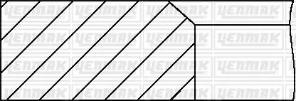 Motor Segmanı Palio - Albea - DOBLO - Punto 1.2 BNZ 8V 70.80 Çap 0.40 (4 Adet)