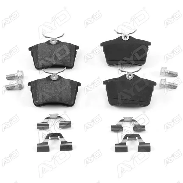 Arka Fren Balatası P307 2000-2009 P308 2007-2014 PARTNER 2008 PARTNER Tepee 2008 BERLINGO 2008 C4 2004-2016 Xsara Picasso 1999-2011 DS4 2015-2018