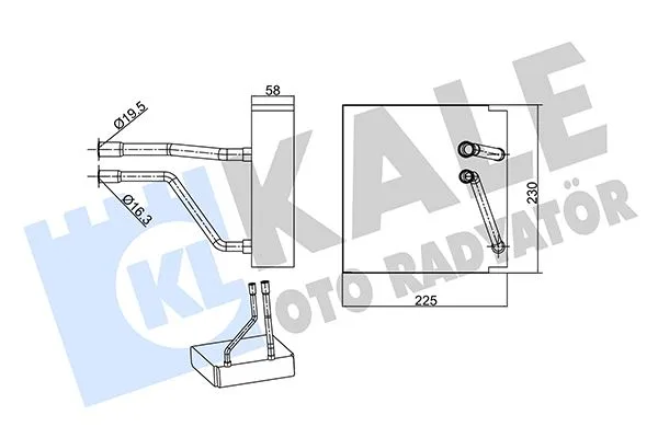 Klima Evaporator Ford Fiesta 2002