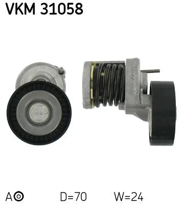 Alternatör Gergi Kiti Kütüklü CADDY 3 2010 Golf 5 - 6 2007 Passat 2005 SONRASI1.6-2.0 TDİ 534016410